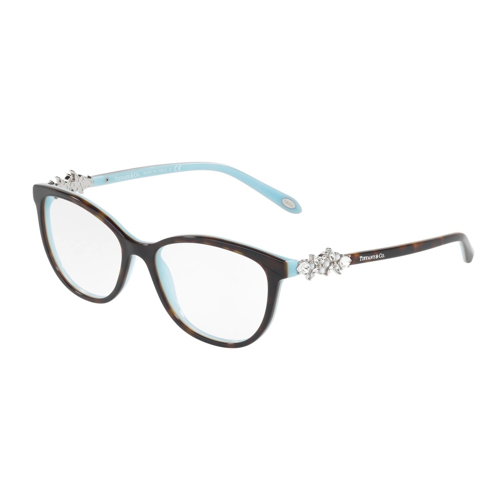 TIFFANY TF 2144HB - 8134 HAVANA / BLU | OCCHIALE DA VISTA DONNA | CALIBRO 54