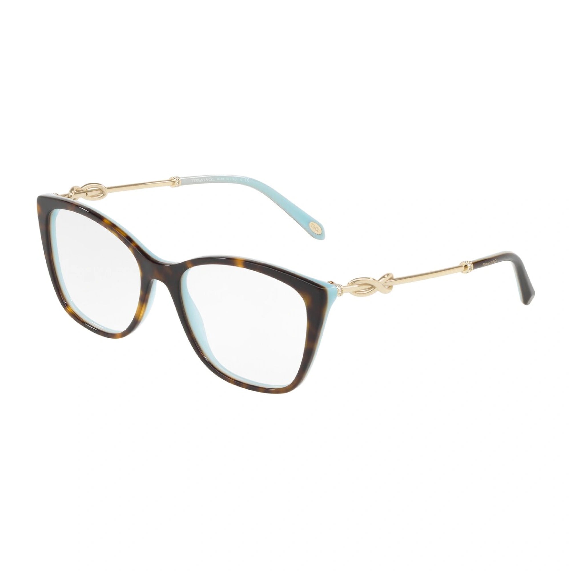 TIFFANY TF 2160B - 8134 HAVANA / BLU | OCCHIALE DA VISTA DONNA | CALIBRO 54