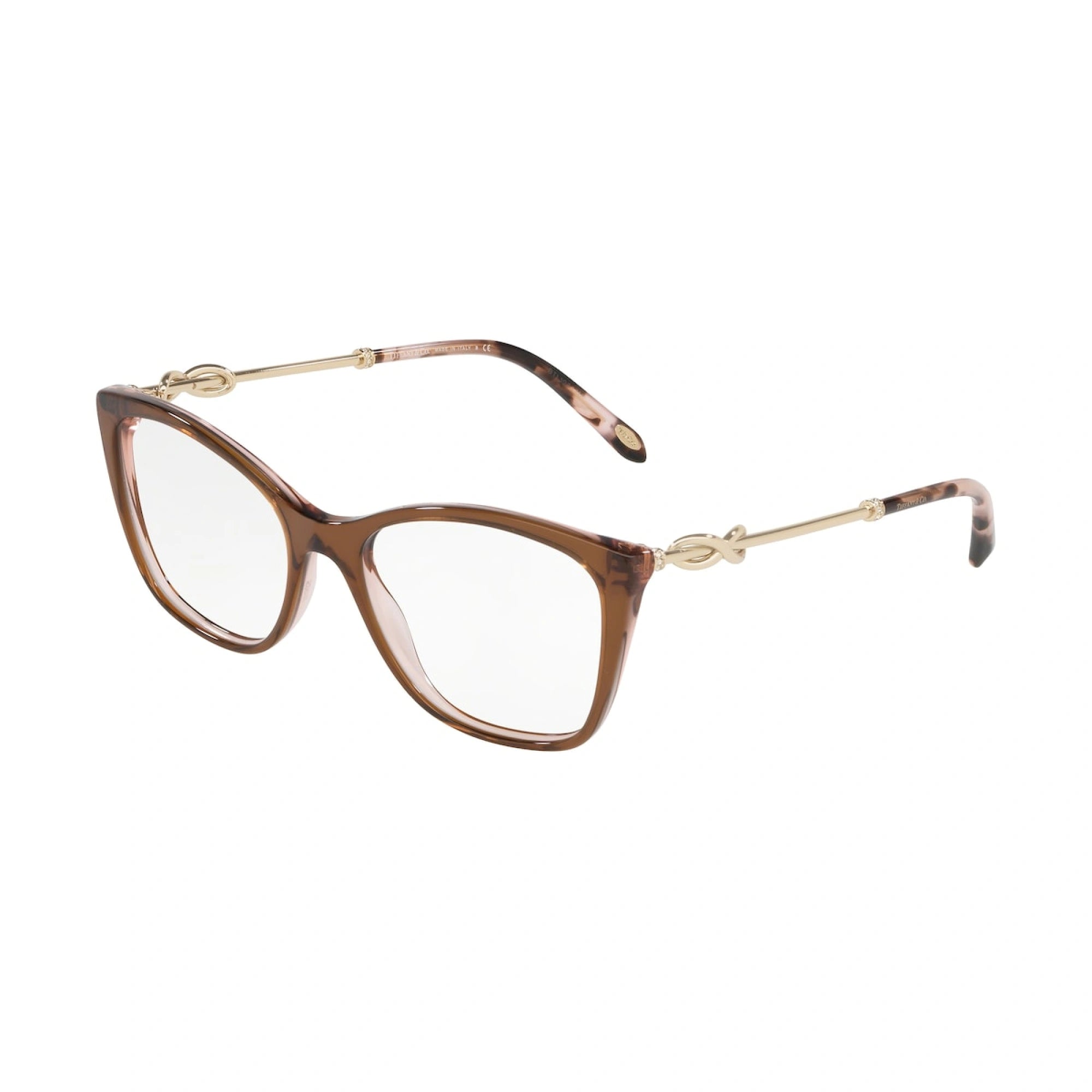TIFFANY TF 2160B - 8255 MARRONE / GRIGIO / ROSA | OCCHIALE DA VISTA DONNA | CALIBRO 54