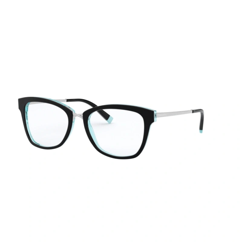 TIFFANY TF 2186 - 8274 NERO / BLU CRISTALLO | OCCHIALE DA VISTA DONNA | CALIBRO 50