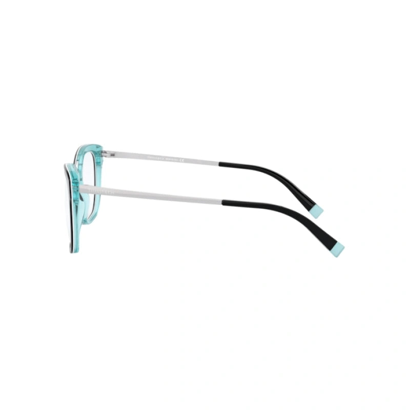 TIFFANY TF 2186 - 8274 NERO / BLU CRISTALLO | OCCHIALE DA VISTA DONNA | CALIBRO 52