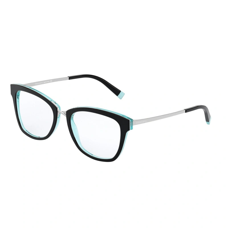 TIFFANY TF 2186 - 8274 NERO / BLU CRISTALLO | OCCHIALE DA VISTA DONNA | CALIBRO 50