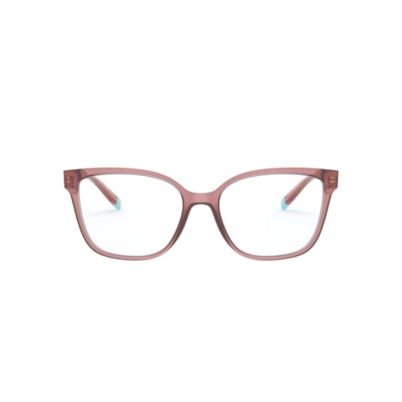 TIFFANY TF 2189 - 8297 ROSA MARRONE TRASPARENTE | OCCHIALE DA VISTA DONNA | CALIBRO 52