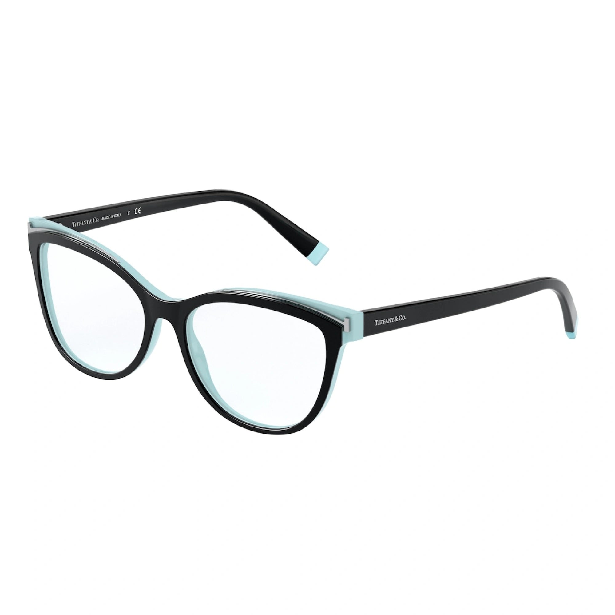 TIFFANY TF 2192 - 8055 NERO SU BLU TIFFANY | OCCHIALE DA VISTA DONNA | CALIBRO 54