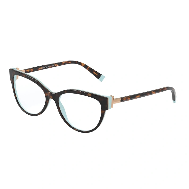 TIFFANY TF 2196 - 8134 HAVANA BLUE TIFFANY | OCCHIALE DA VISTA DONNA | CALIBRO 54