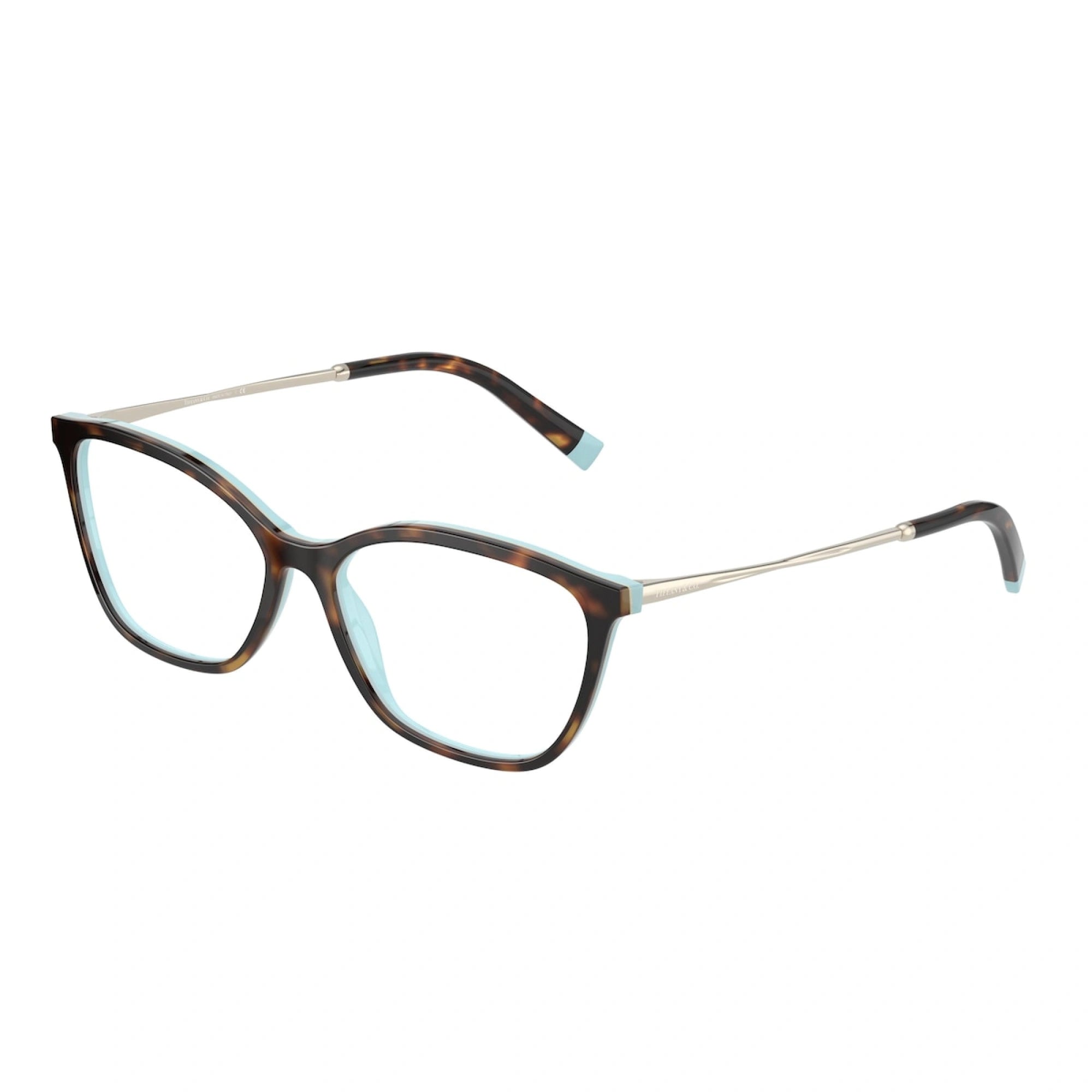 TIFFANY TF 2205 - 8134 HAVANA SU TIFFANY BLUE | OCCHIALE DA VISTA DONNA | CALIBRO 55