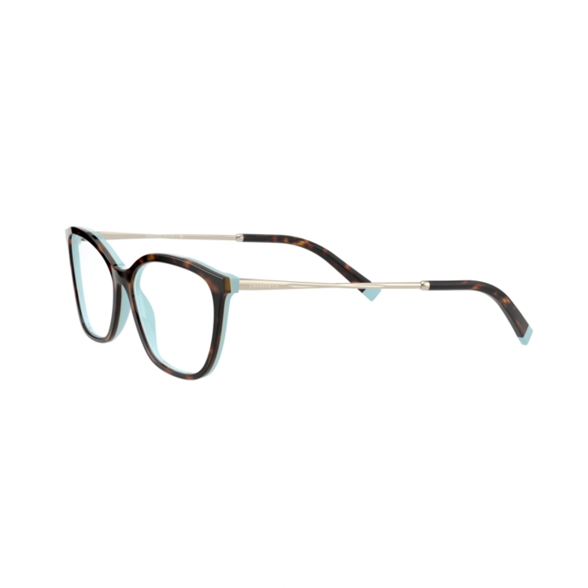 TIFFANY TF 2205 - 8134 HAVANA SU TIFFANY BLUE | OCCHIALE DA VISTA DONNA | CALIBRO 55