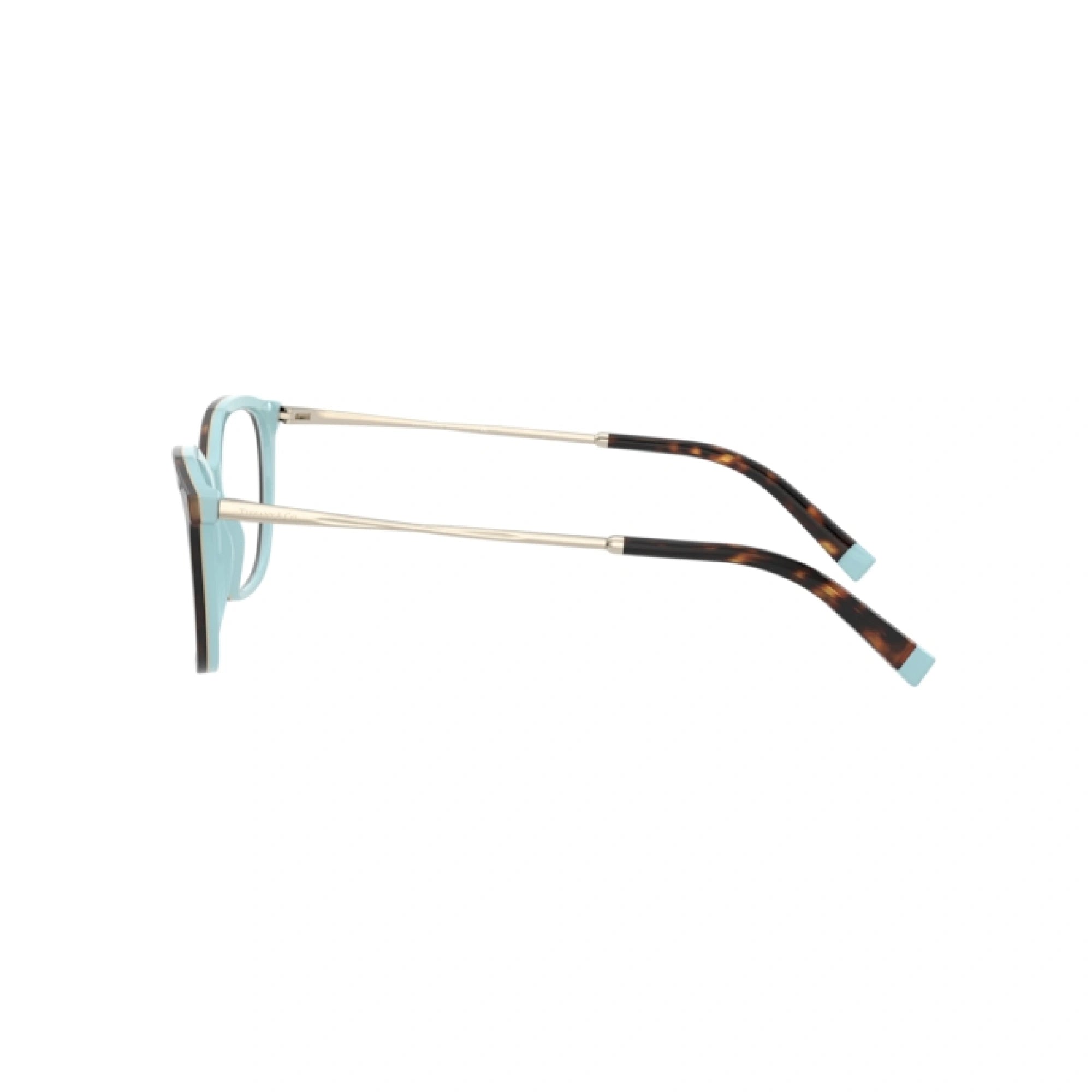 TIFFANY TF 2205 - 8134 HAVANA SU TIFFANY BLUE | OCCHIALE DA VISTA DONNA | CALIBRO 55