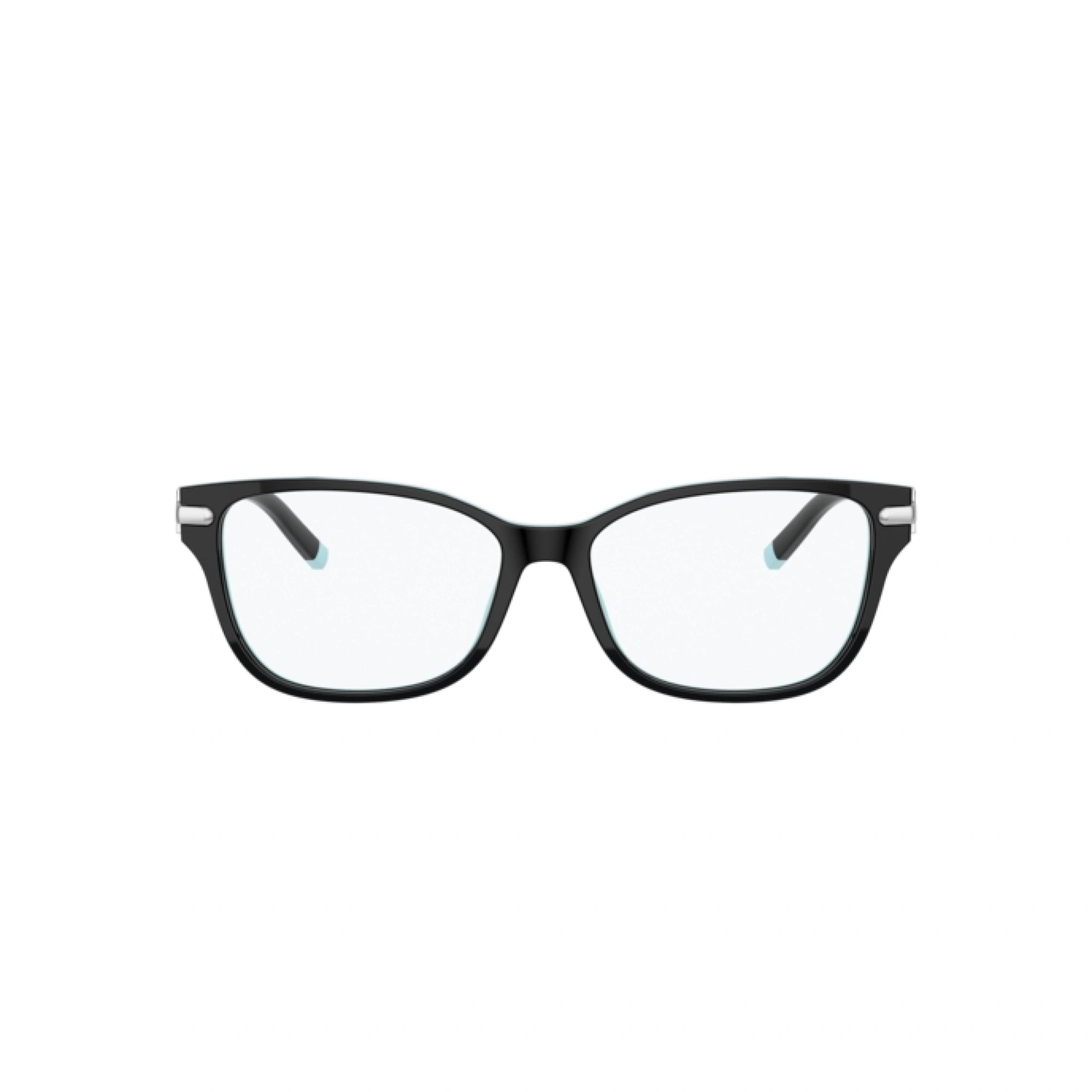 TIFFANY TF 2207 - 8055 NERO SU BLU TIFFANY | OCCHIALE DA VISTA DONNA | CALIBRO 52