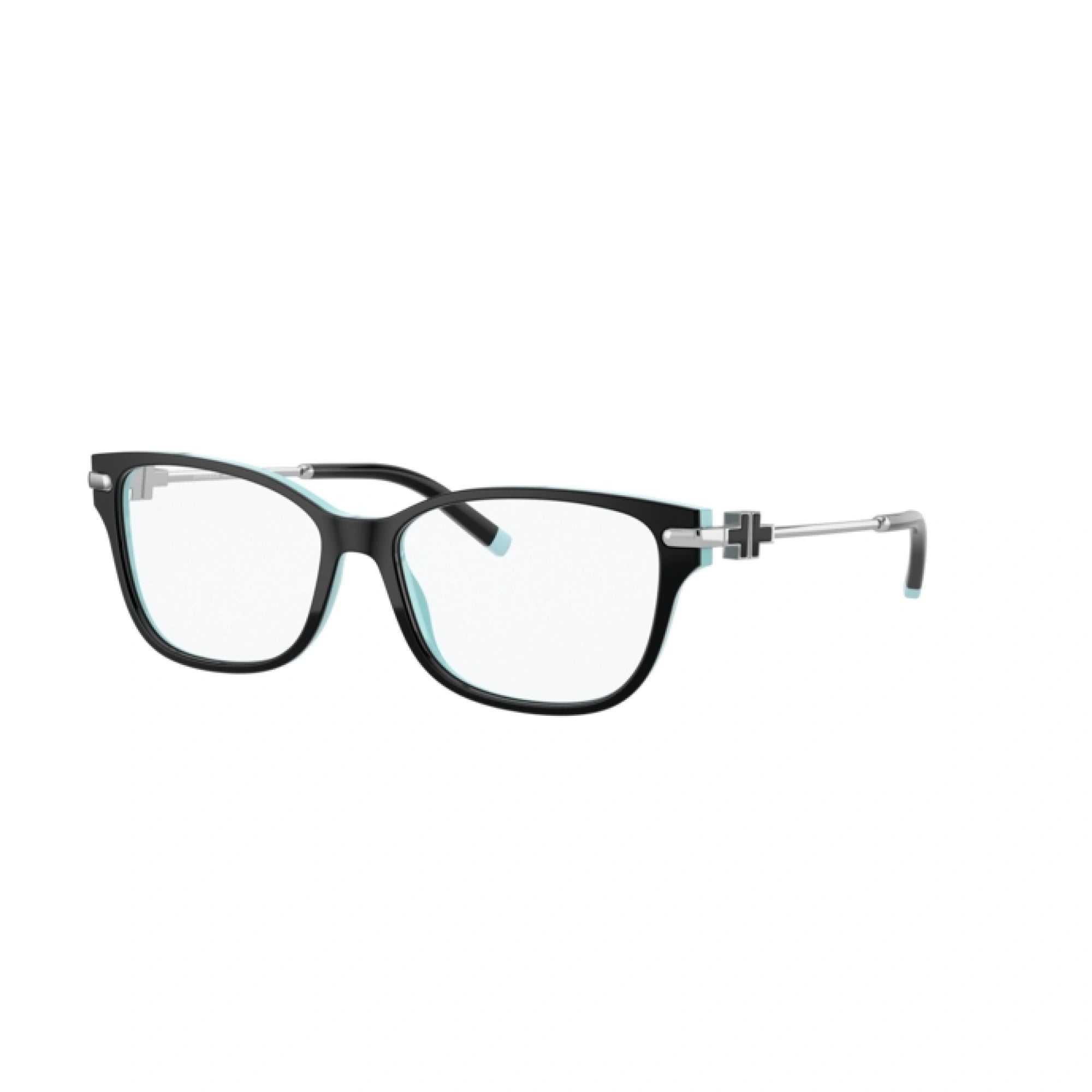 TIFFANY TF 2207 - 8055 NERO SU BLU TIFFANY | OCCHIALE DA VISTA DONNA | CALIBRO 52