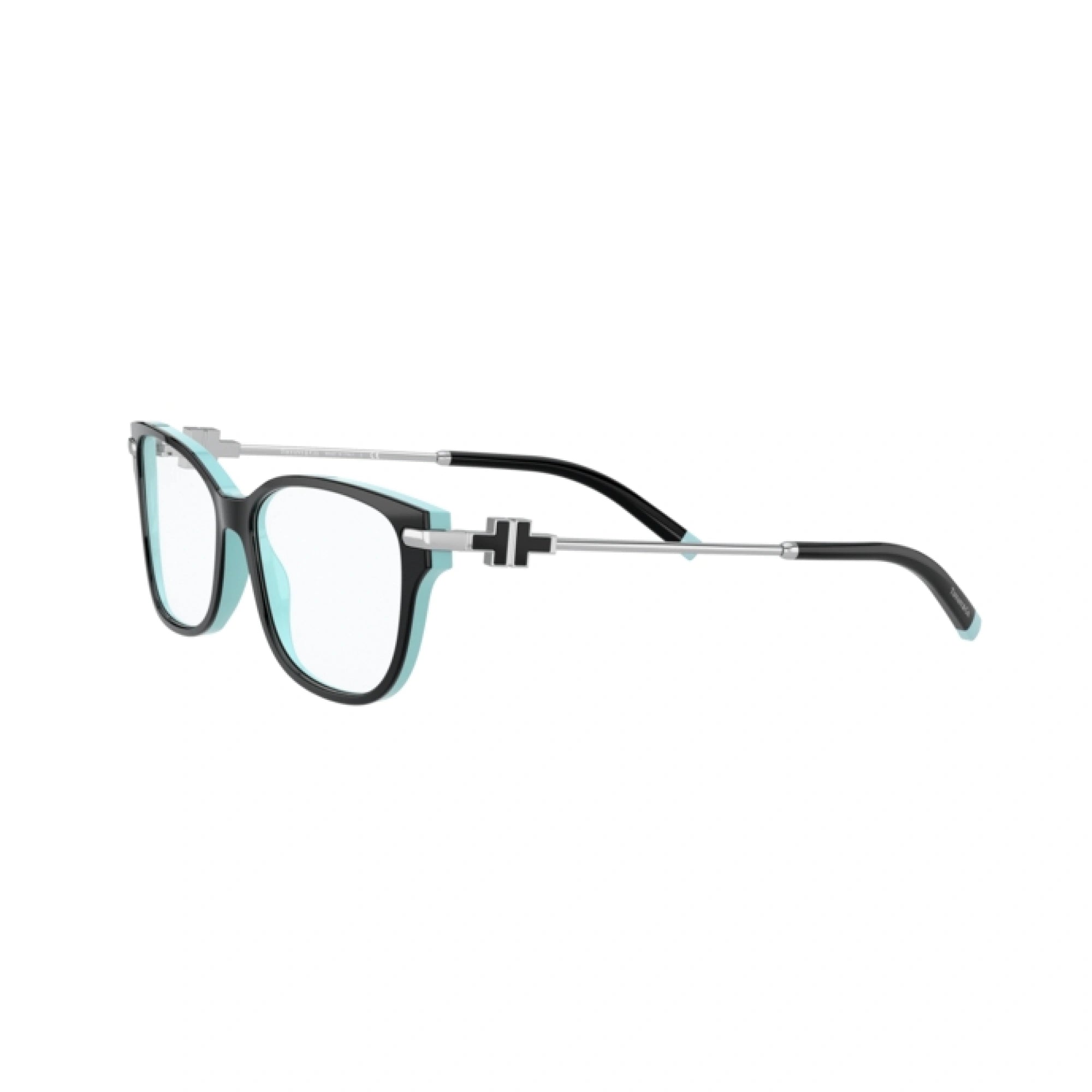 TIFFANY TF 2207 - 8055 NERO SU BLU TIFFANY | OCCHIALE DA VISTA DONNA | CALIBRO 52