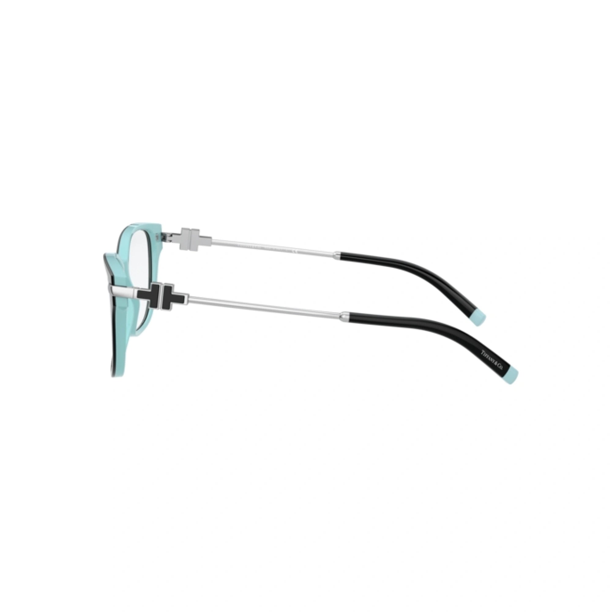 TIFFANY TF 2207 - 8055 NERO SU BLU TIFFANY | OCCHIALE DA VISTA DONNA | CALIBRO 52
