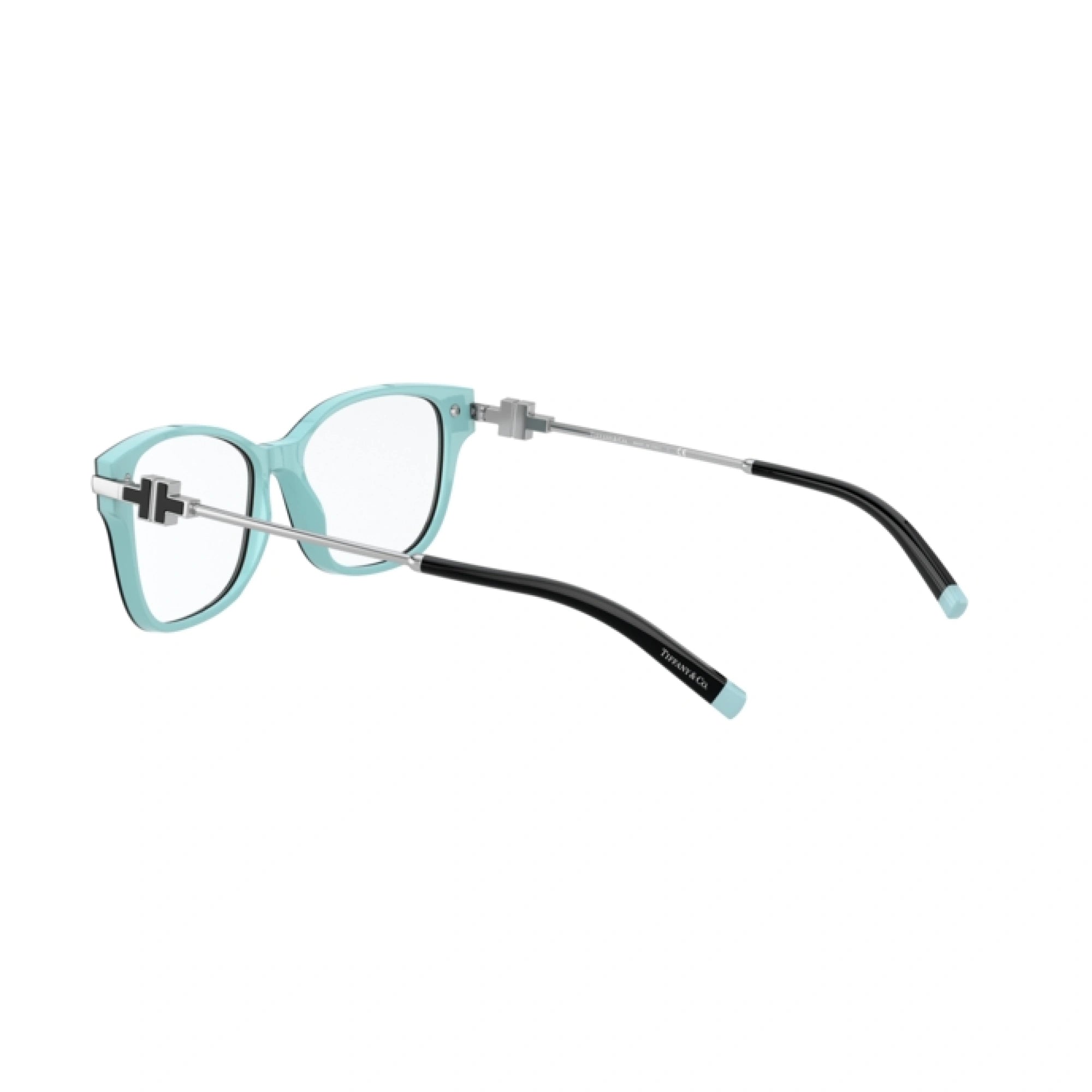 TIFFANY TF 2207 - 8055 NERO SU BLU TIFFANY | OCCHIALE DA VISTA DONNA | CALIBRO 52
