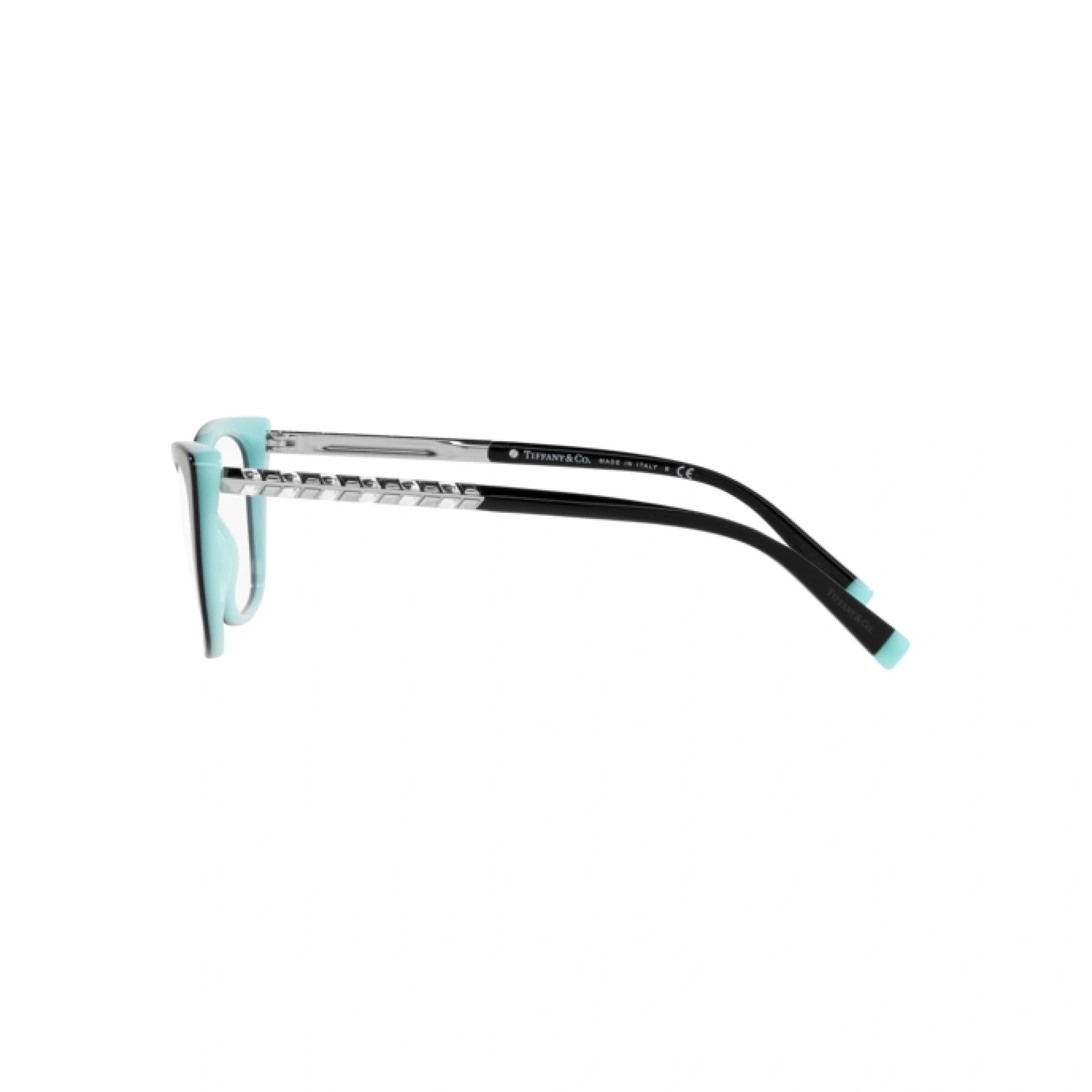 TIFFANY TF 2208B - 8055 NERO SU BLU TIFFANY | OCCHIALE DA VISTA DONNA | CALIBRO 54