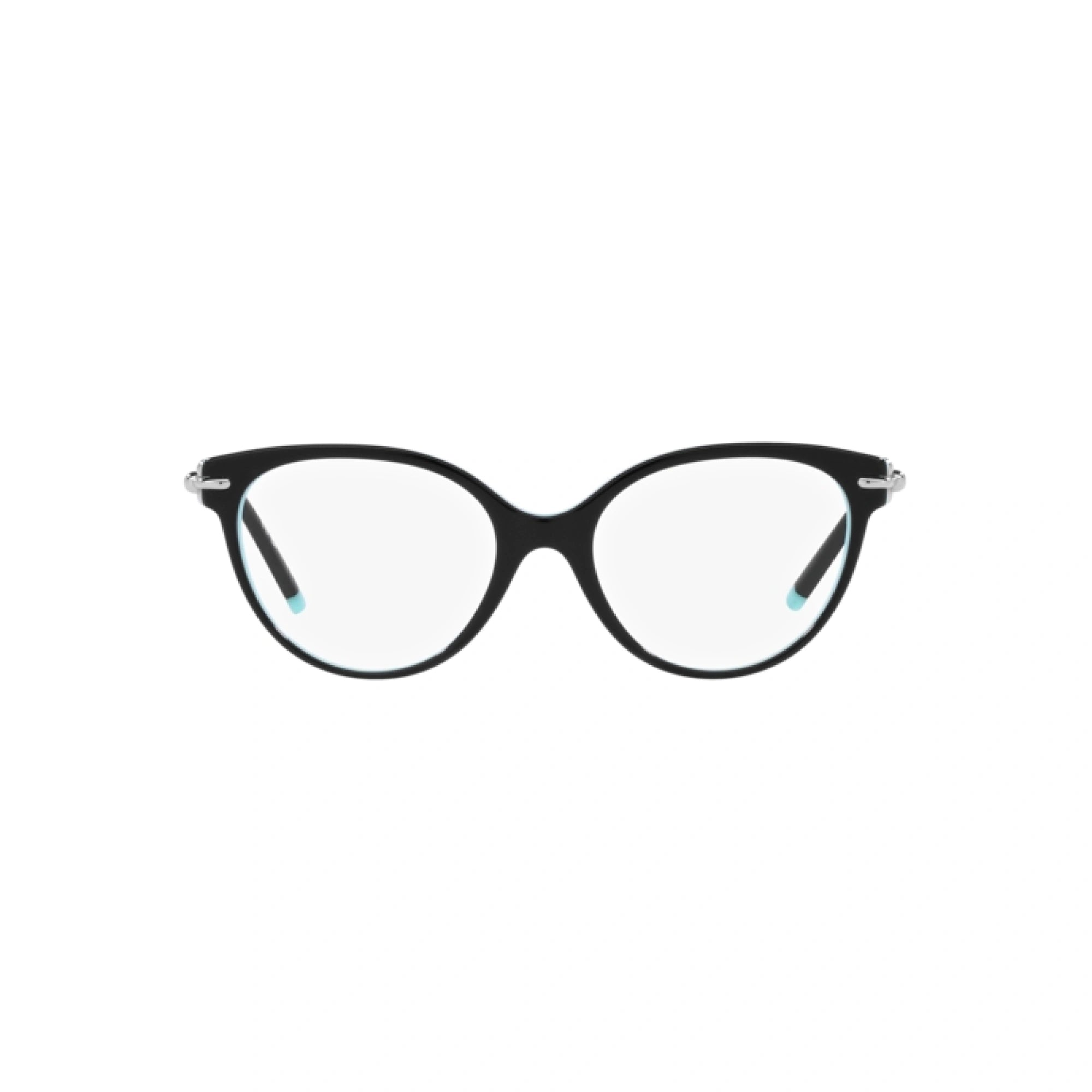 TIFFANY TF 2217 - 8055 NERO SU BLU TIFFANY | OCCHIALE DA VISTA DONNA | CALIBRO 51