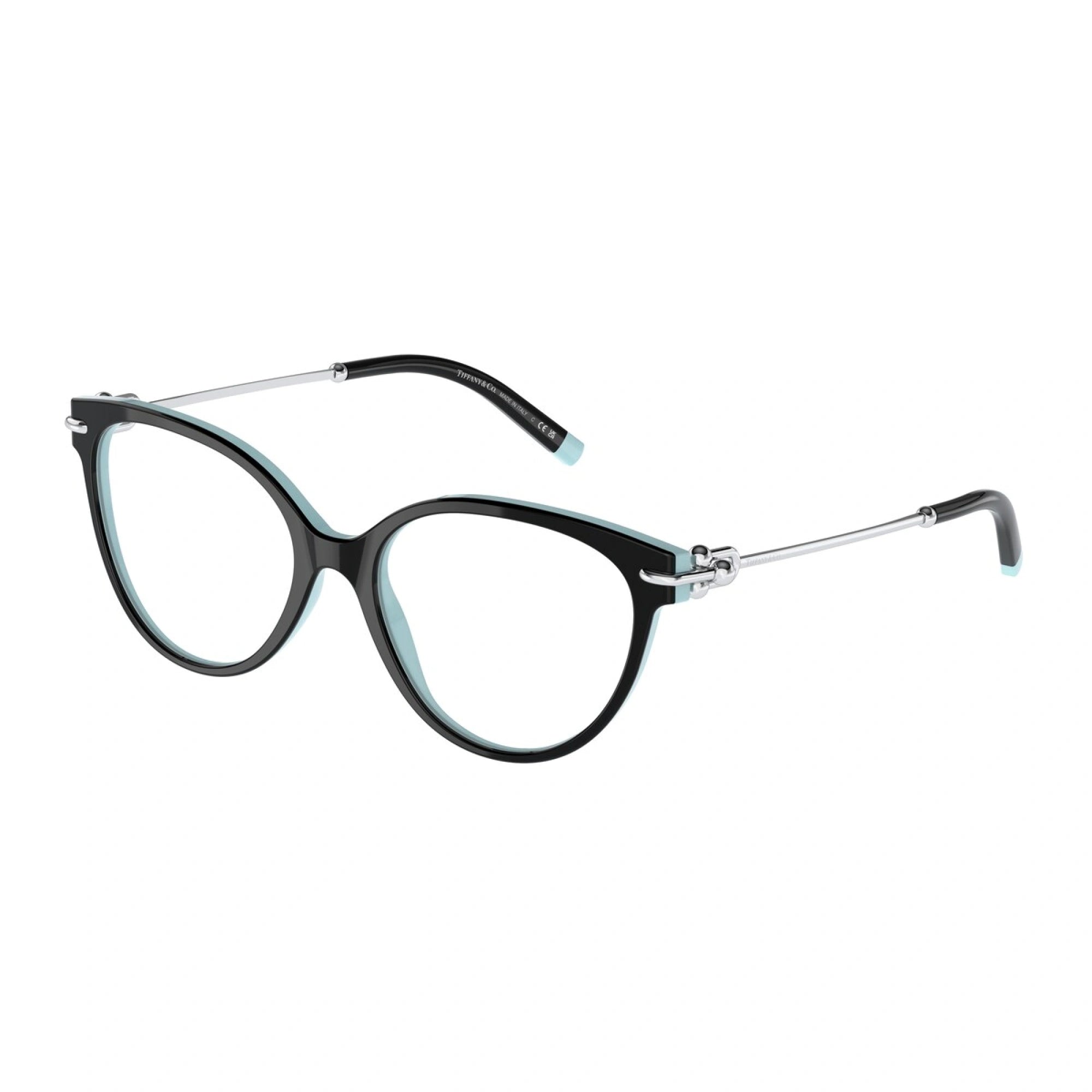 TIFFANY TF 2217 - 8055 NERO SU BLU TIFFANY | OCCHIALE DA VISTA DONNA | CALIBRO 51