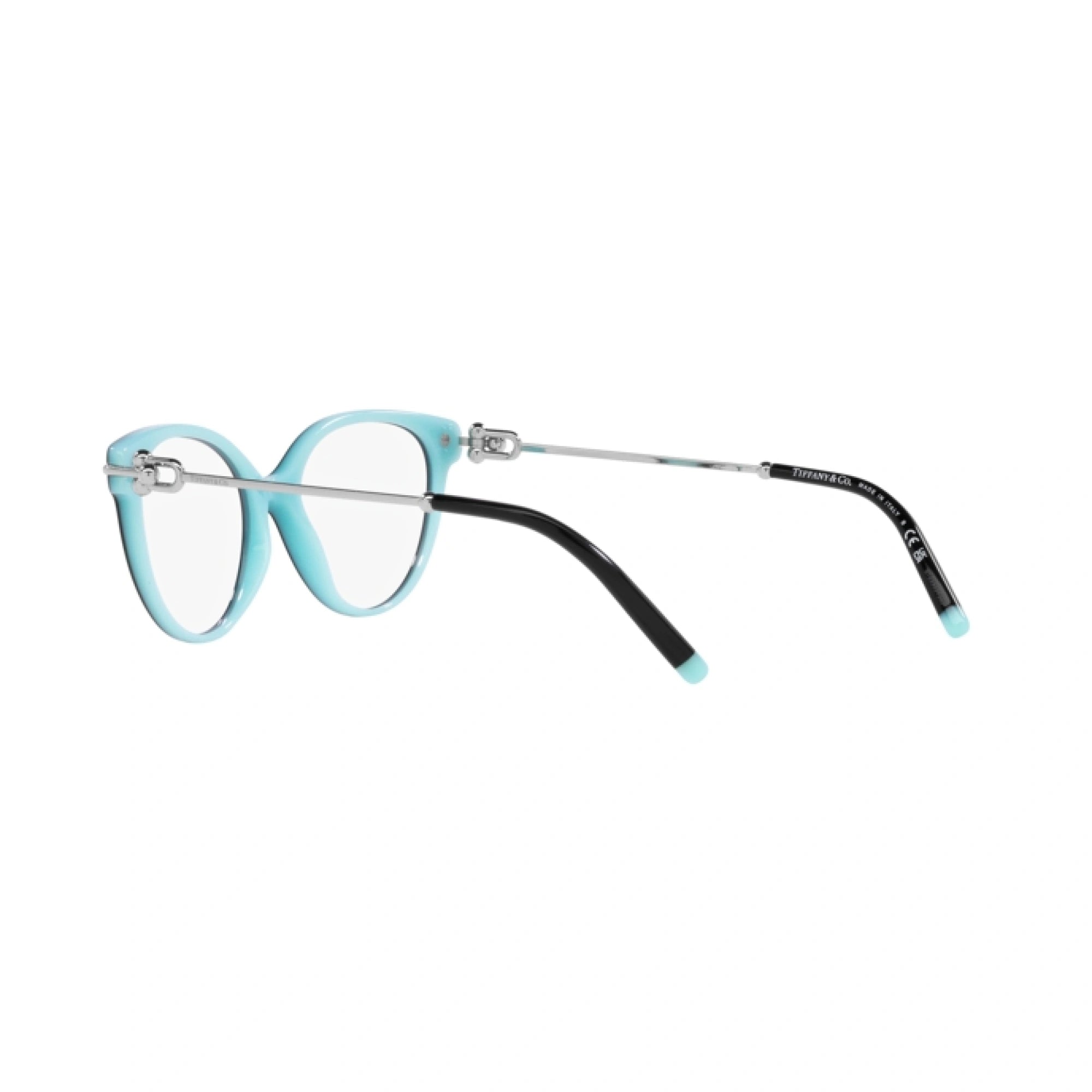 TIFFANY TF 2217 - 8055 NERO SU BLU TIFFANY | OCCHIALE DA VISTA DONNA | CALIBRO 51