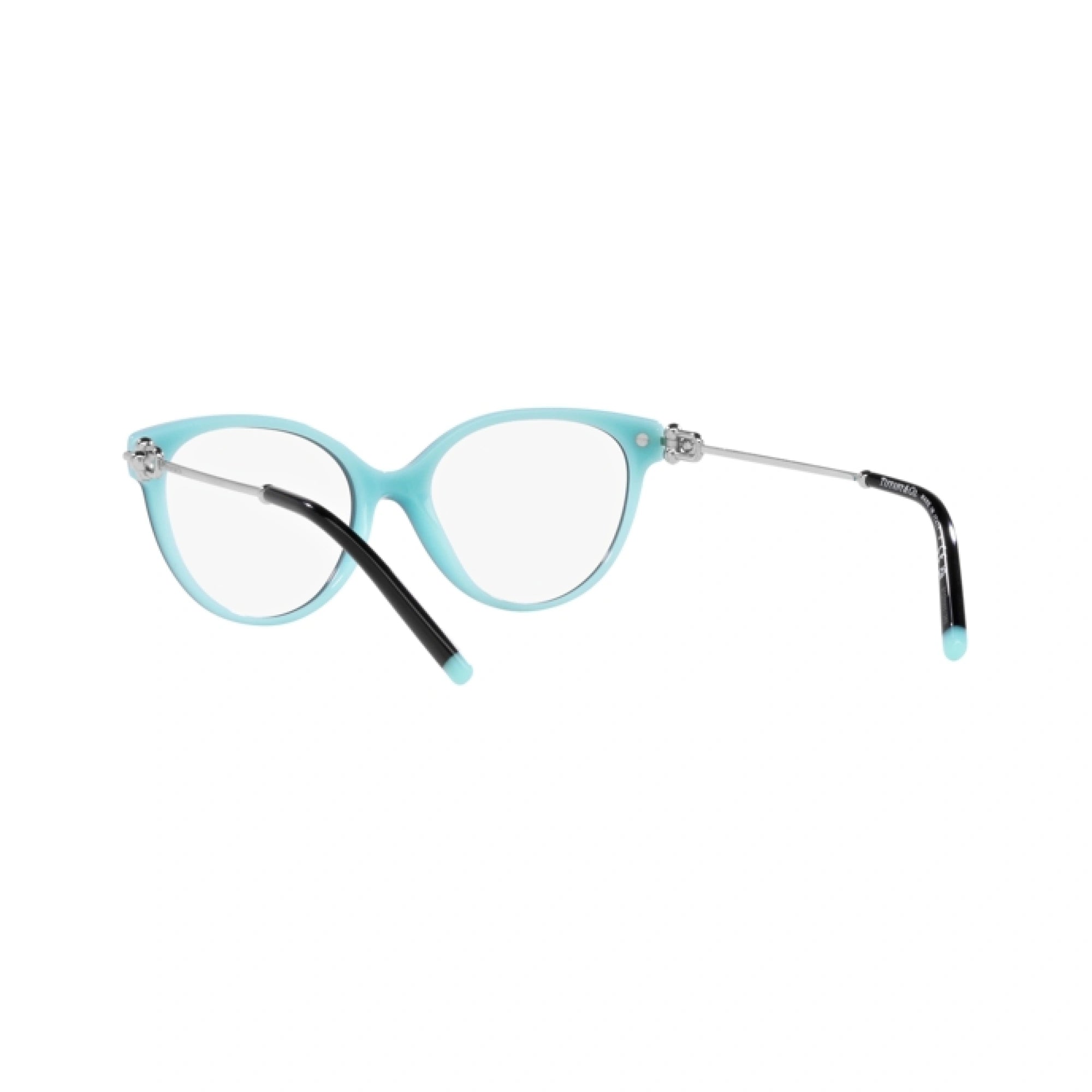 TIFFANY TF 2217 - 8055 NERO SU BLU TIFFANY | OCCHIALE DA VISTA DONNA | CALIBRO 53