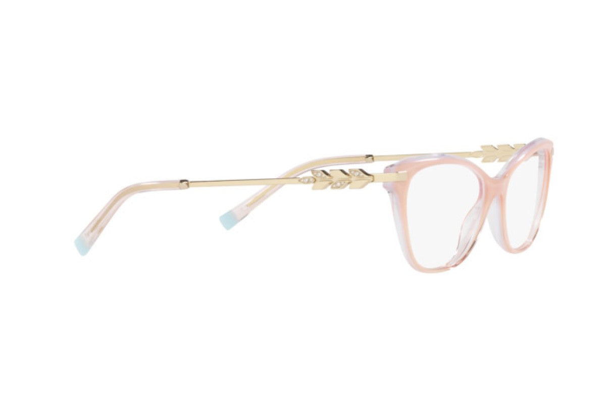 TIFFANY TF 2219B - 8334 SFUMATURA ROSA LATTE | OCCHIALE DA VISTA DONNA | CALIBRO 52
