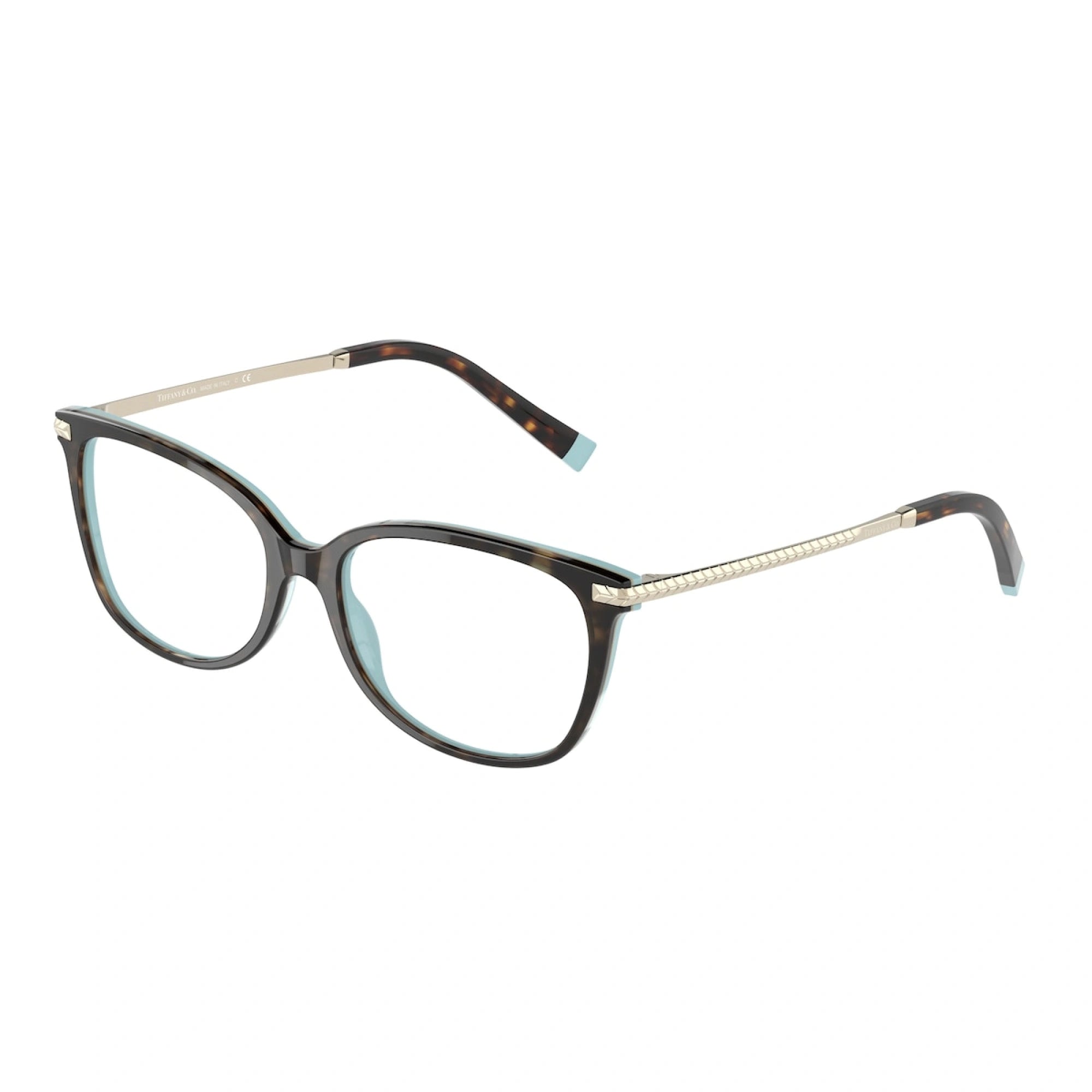 TIFFANY TF 2221 - 8134 HAVANA SU BLU TIFFANY | OCCHIALE DA VISTA DONNA | CALIBRO 52