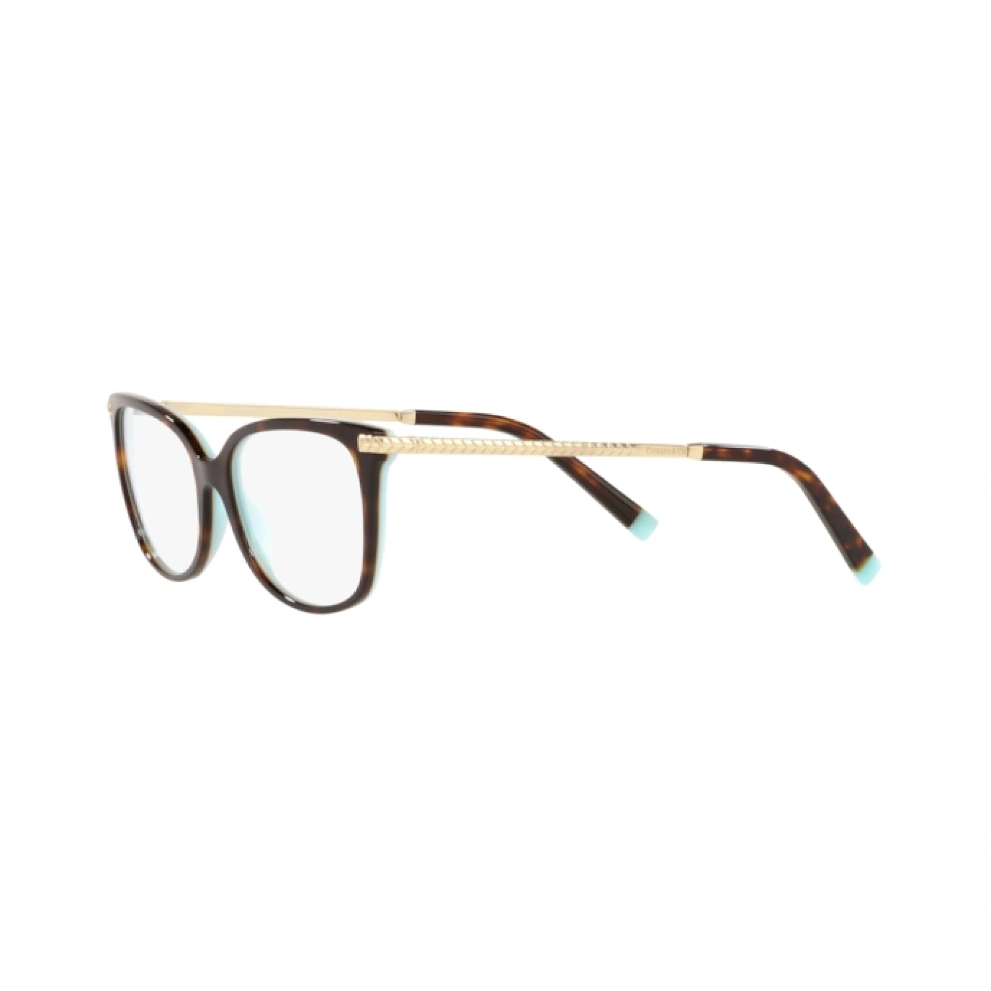 TIFFANY TF 2221 - 8134 HAVANA SU BLU TIFFANY | OCCHIALE DA VISTA DONNA | CALIBRO 52