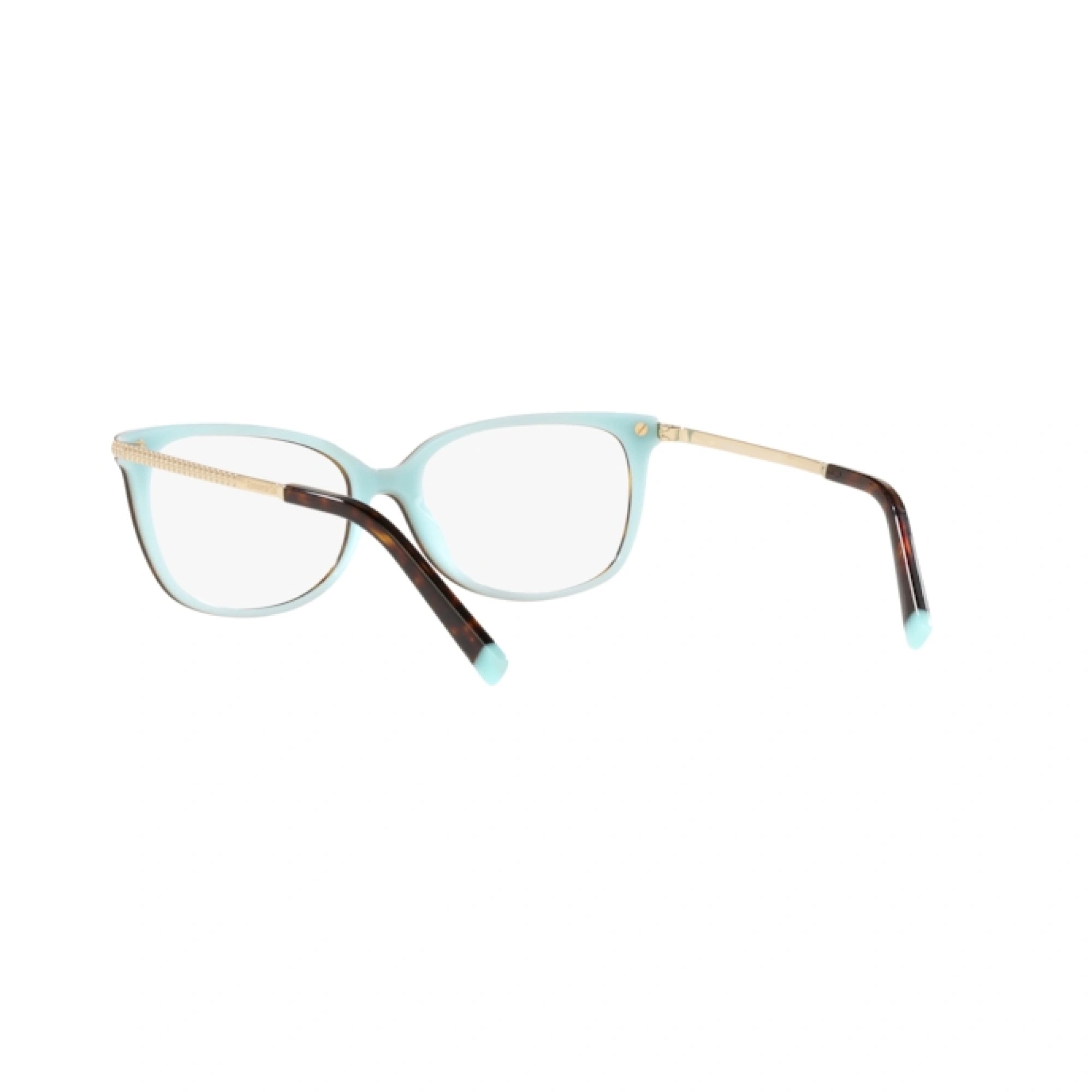 TIFFANY TF 2221 - 8134 HAVANA SU BLU TIFFANY | OCCHIALE DA VISTA DONNA | CALIBRO 52
