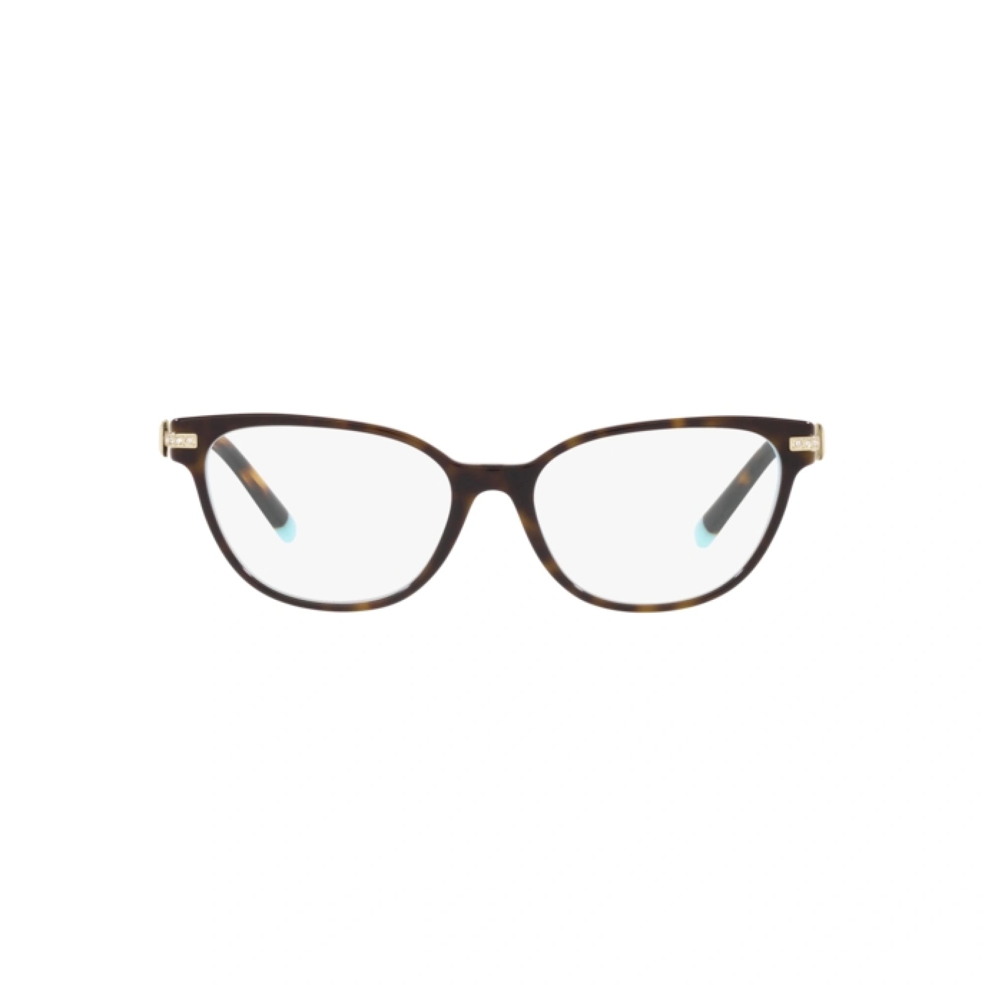 TIFFANY TF 2223B - 8134 HAVANA ON TIFFANY BLUE | OCCHIALE DA VISTA DONNA | CALIBRO 52