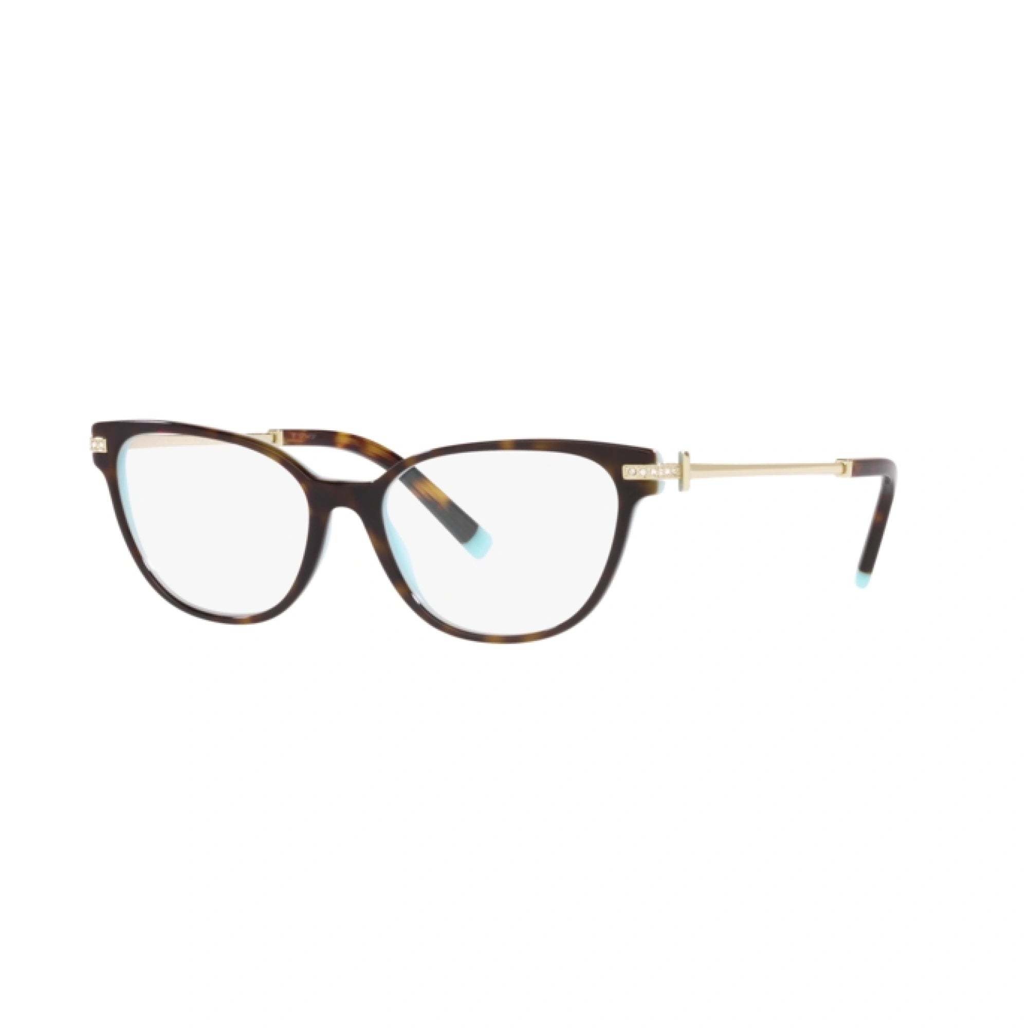 TIFFANY TF 2223B - 8134 HAVANA ON TIFFANY BLUE | OCCHIALE DA VISTA DONNA | CALIBRO 52