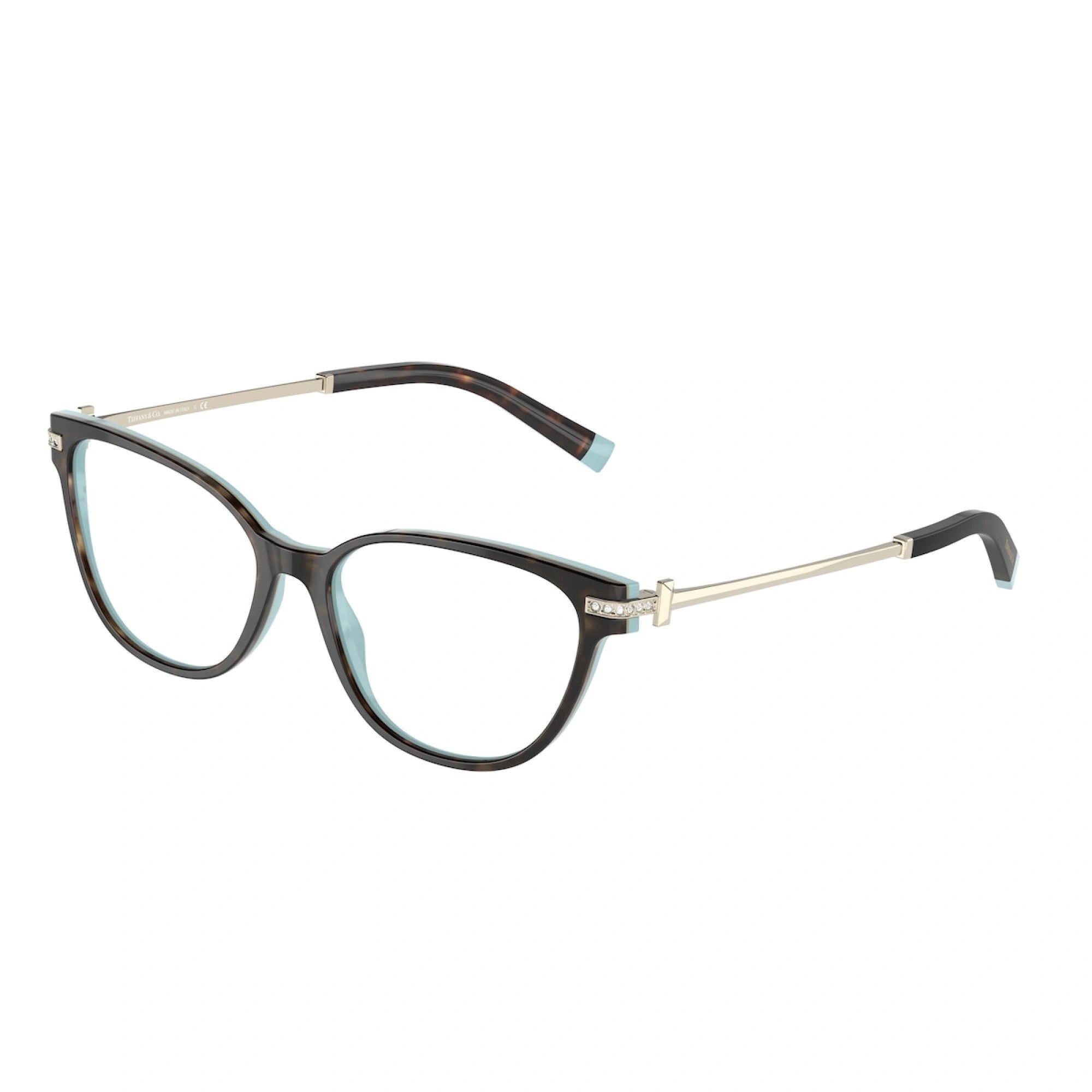 TIFFANY TF 2223B - 8134 HAVANA ON TIFFANY BLUE | OCCHIALE DA VISTA DONNA | CALIBRO 52