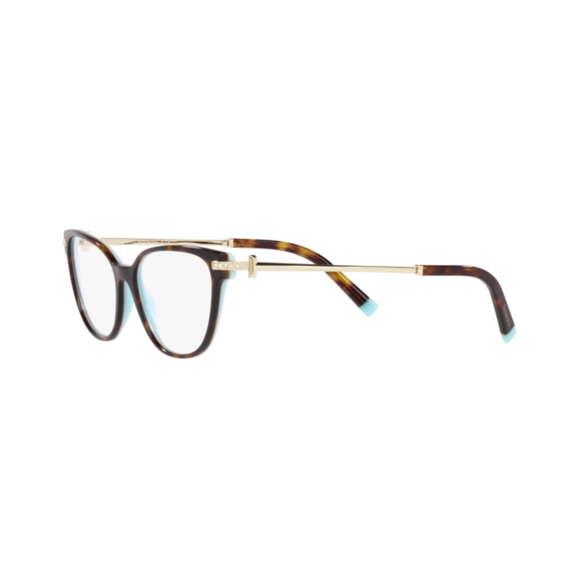TIFFANY TF 2223B - 8134 HAVANA ON TIFFANY BLUE | OCCHIALE DA VISTA DONNA | CALIBRO 52