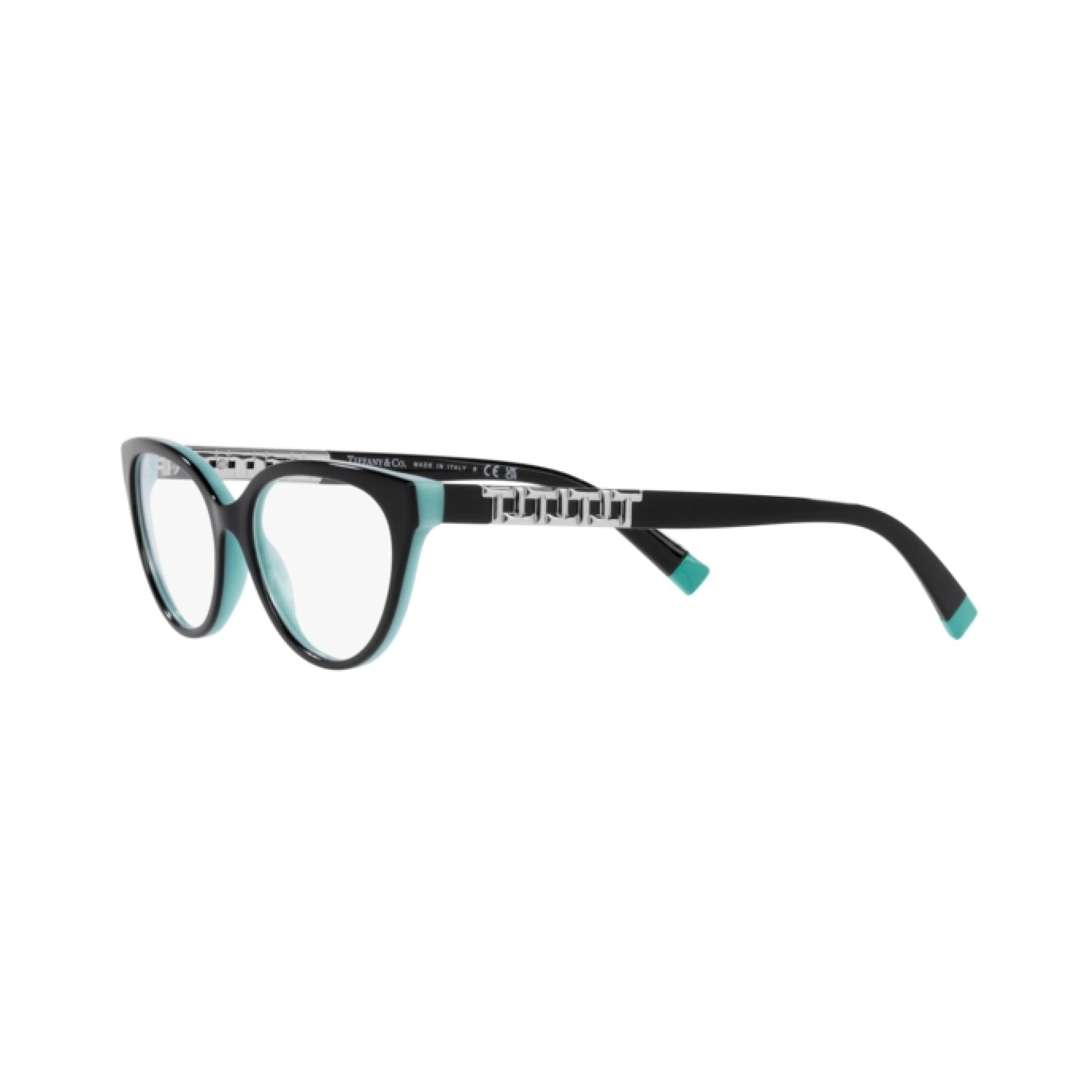 TIFFANY TF 2226 - 8055 NERO SU BLU TIFFANY | OCCHIALE DA VISTA DONNA | CALIBRO 52