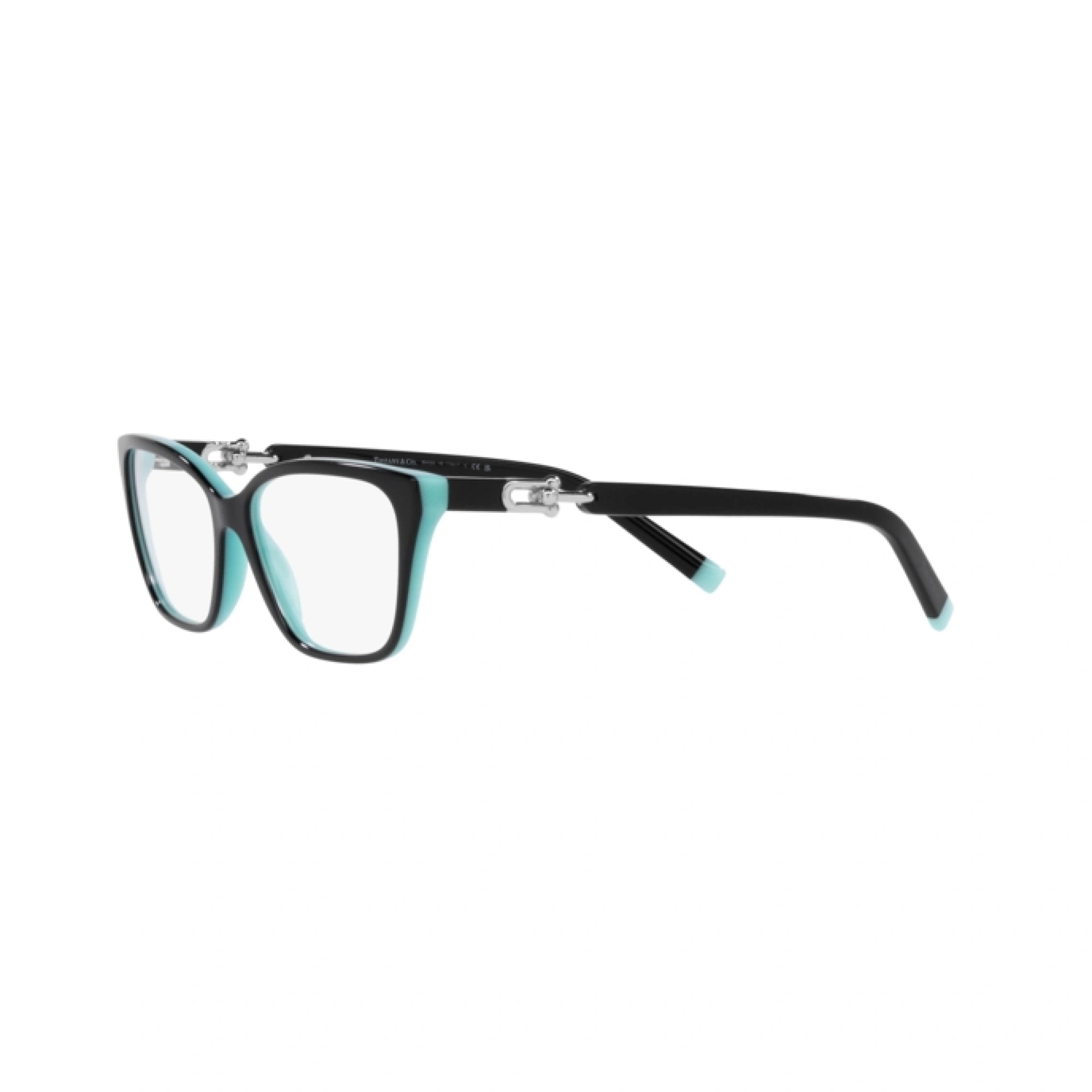 TIFFANY TF 2229 - 8055 NERO SU BLU TIFFANY | OCCHIALE DA VISTA DONNA | CALIBRO 53
