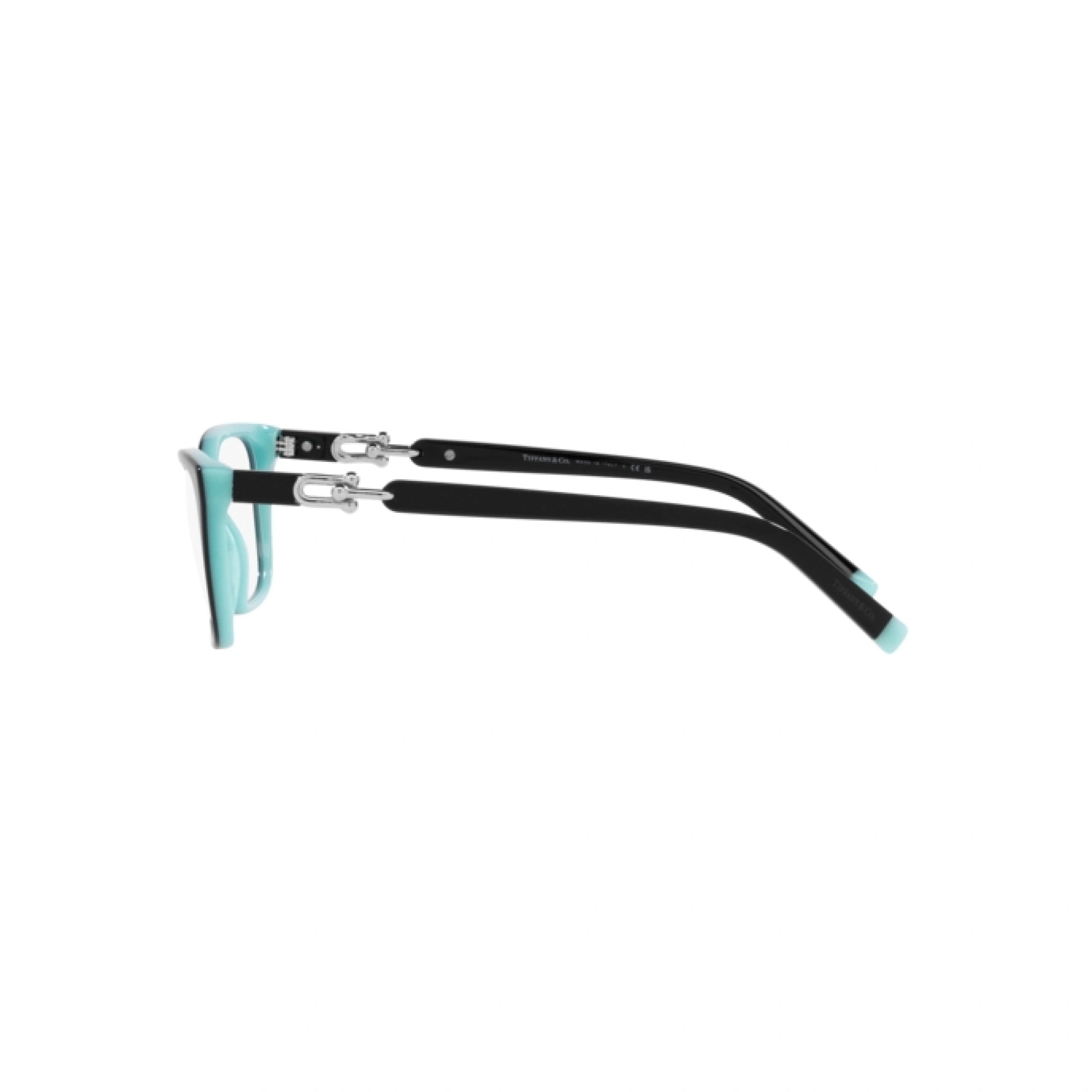 TIFFANY TF 2229 - 8055 NERO SU BLU TIFFANY | OCCHIALE DA VISTA DONNA | CALIBRO 53