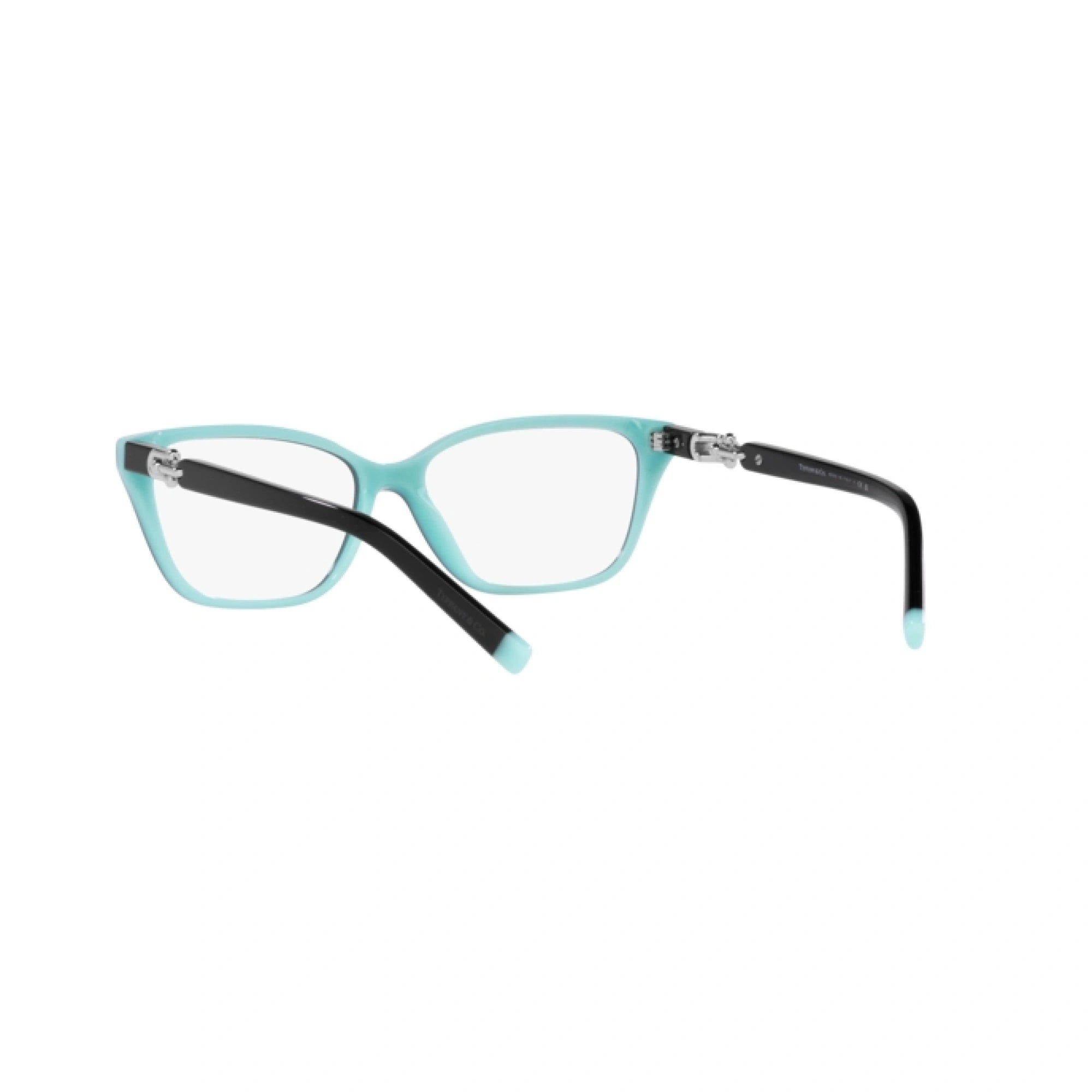 TIFFANY TF 2229 - 8055 NERO SU BLU TIFFANY | OCCHIALE DA VISTA DONNA | CALIBRO 53
