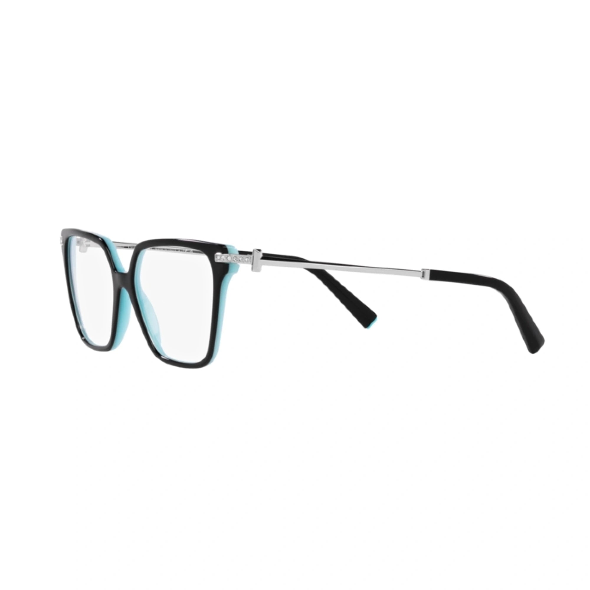 TIFFANY TF 2234B - 8055 NERO SU BLU TIFFANY | OCCHIALE DA VISTA DONNA | CALIBRO 52