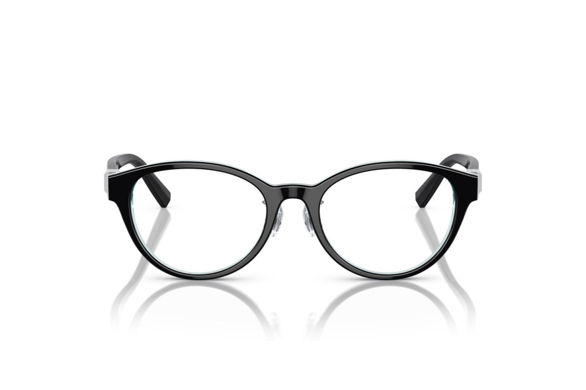 OCCHIALE DA VISTA DONNA | TIFFANY TF 2236D - 8285 NERO SU BLU CRISTALLO TIFFANY - CALIBRO 48