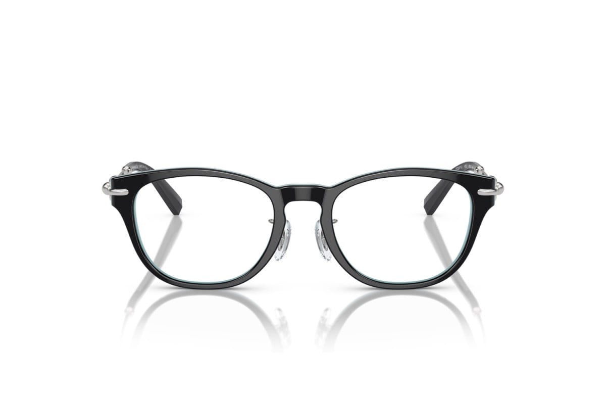 OCCHIALE DA VISTA DONNA | TIFFANY TF 2237D - 8055 NERO SU BLU TIFFANY - CALIBRO 48