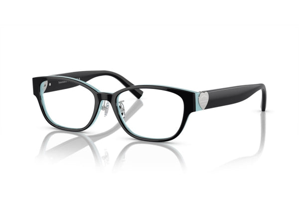 OCCHIALE DA VISTA DONNA | TIFFANY TF 2243D - 8055 NERO SU BLU TIFFANY - CALIBRO 51