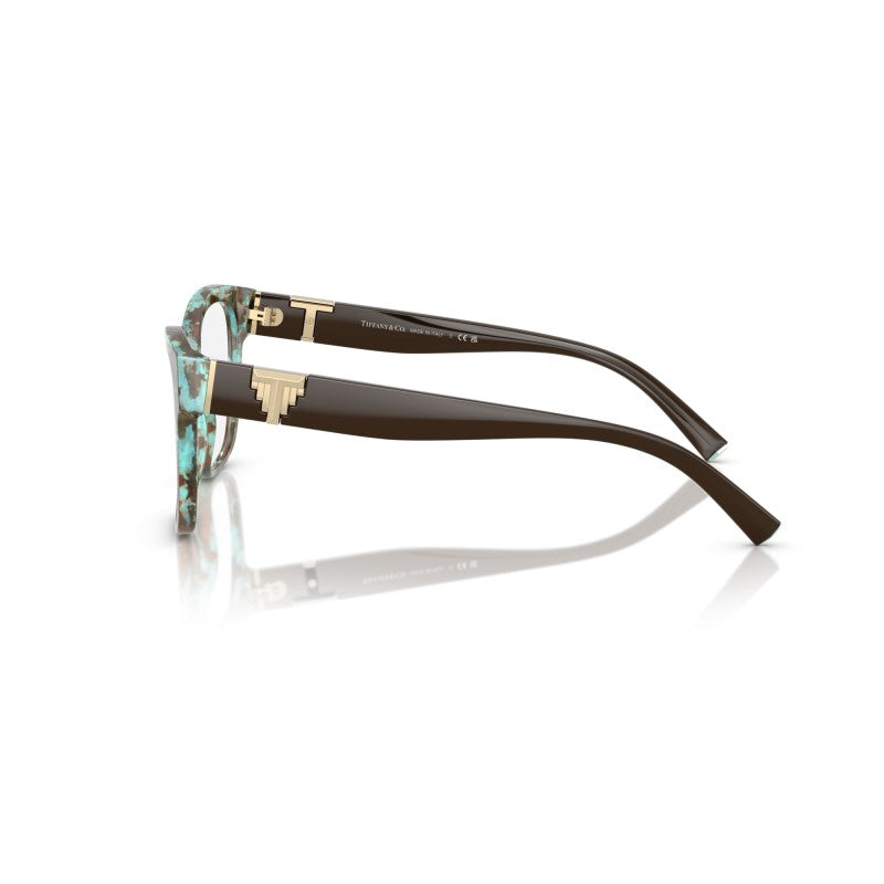 OCCHIALE DA VISTA DONNA | TIFFANY TF 2246 - 8422 AVANA TIFFANY BLU - CALIBRO 52