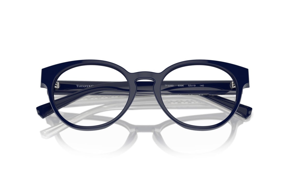 OCCHIALE DA VISTA DONNA | TIFFANY TF 2250 - 8396 BLU SCURO SOLIDO - CALIBRO 52