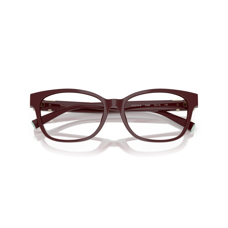 OCCHIALE DA VISTA DONNA | TIFFANY TF 2270B - 8389 BORGOGNA - CALIBRO 53
