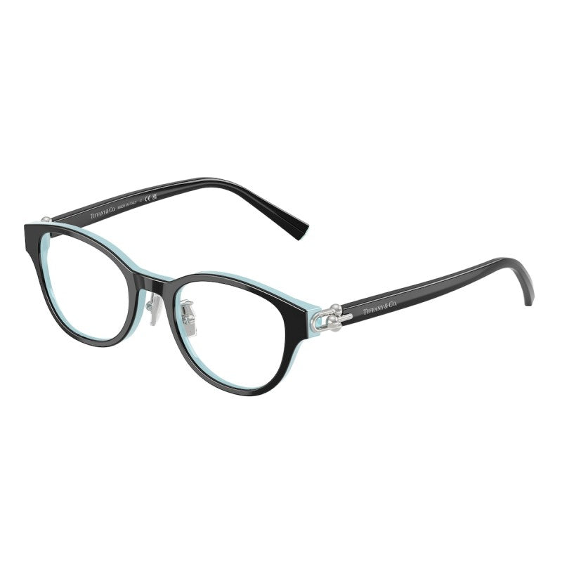 OCCHIALE DA VISTA DONNA | TIFFANY TF 2273D - 8055 NERO SU BLU TIFFANY - CALIBRO 48