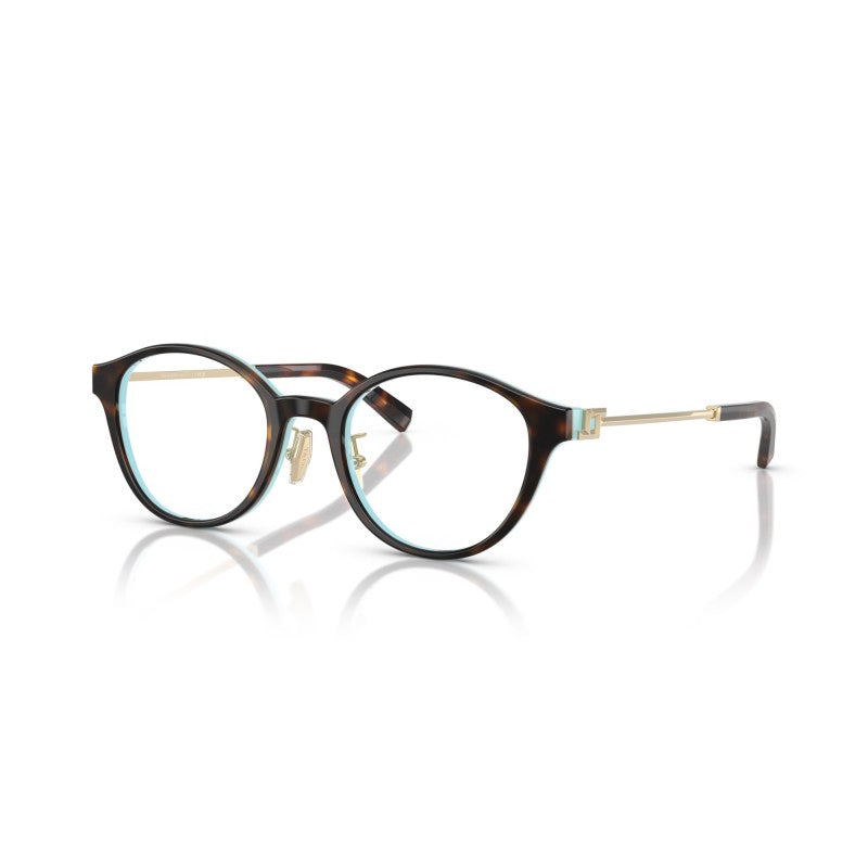 OCCHIALE DA VISTA DONNA | TIFFANY TF 2275D - 8134 AVANA SU TIFFANY BLU - CALIBRO 48