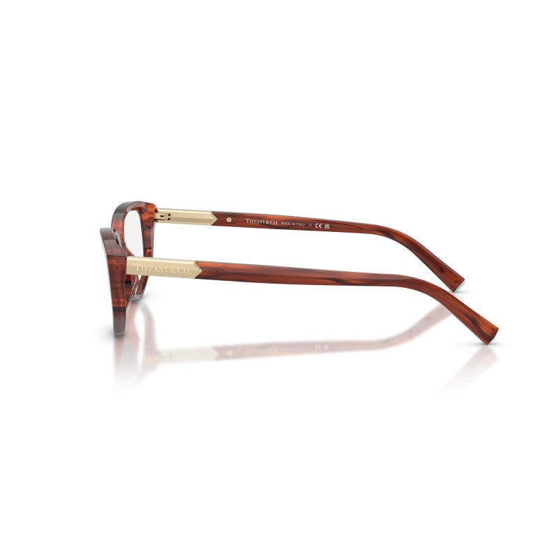 OCCHIALE DA VISTA DONNA | TIFFANY TF 2276 - 8440 HAVANA STRIATO RUBINO - CALIBRO 52