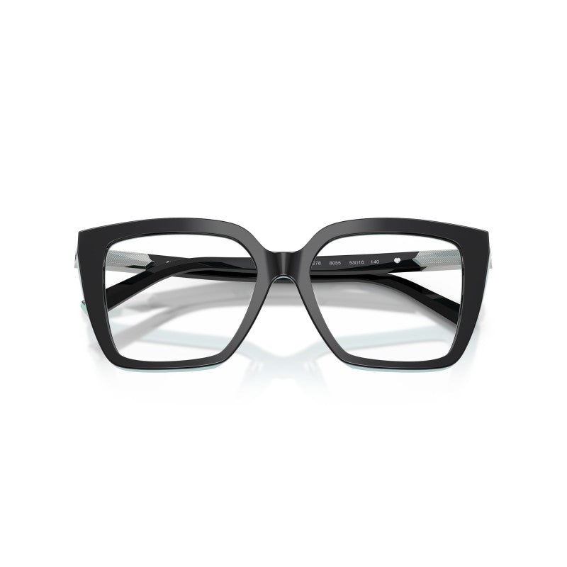 OCCHIALE DA VISTA DONNA | TIFFANY TF 2278 - 8055 NERO SU BLU TIFFANY - CALIBRO 53
