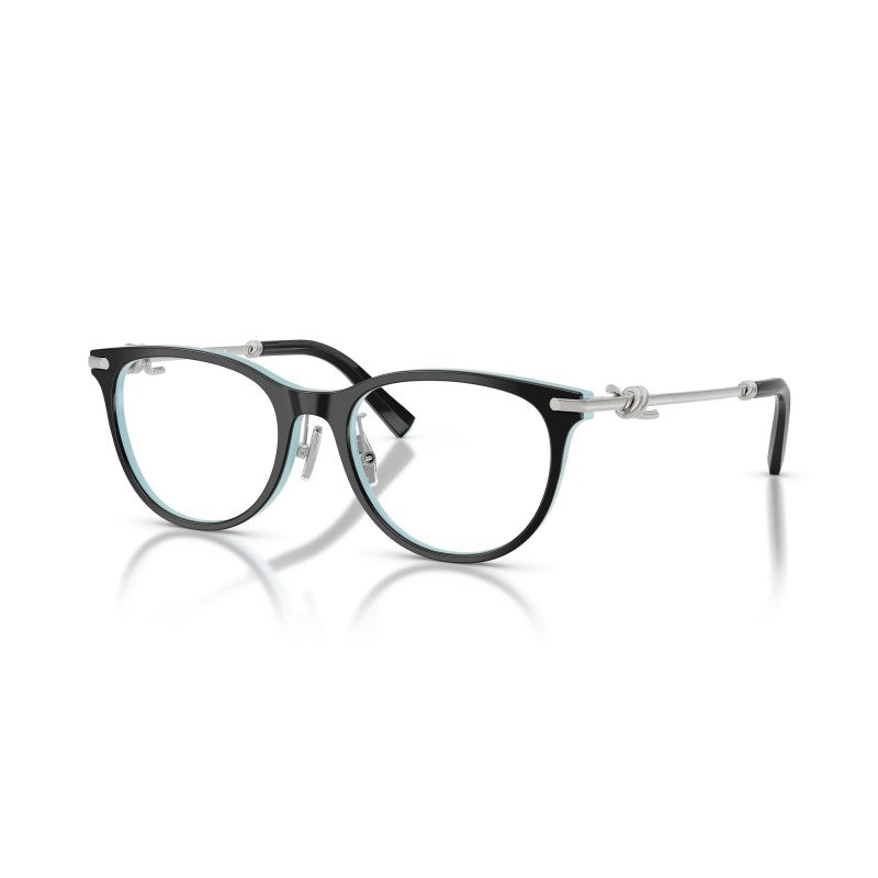 OCCHIALE DA VISTA DONNA | TIFFANY TF 2279D - 8055 NERO SU BLU TIFFANY - CALIBRO 52