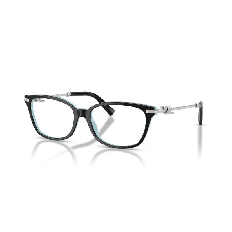 OCCHIALE DA VISTA DONNA | TIFFANY TF 2281 - 8055 NERO SU BLU TIFFANY - CALIBRO 51