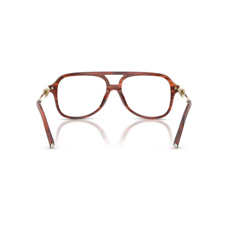 OCCHIALE DA VISTA DONNA | TIFFANY TF 2283 - 8440 HAVANA STRIATO RUBINO - CALIBRO 54