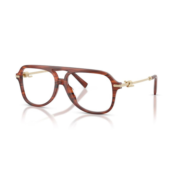 OCCHIALE DA VISTA DONNA | TIFFANY TF 2283 - 8440 HAVANA STRIATO RUBINO - CALIBRO 56