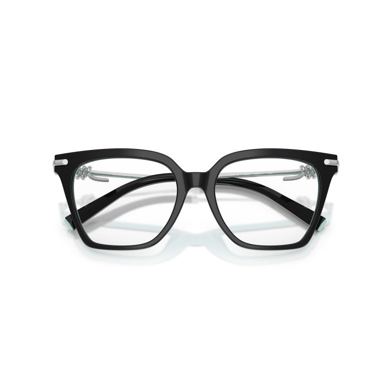 OCCHIALE DA VISTA DONNA | TIFFANY TF 2284B - 8055 NERO SU BLU TIFFANY - CALIBRO 51